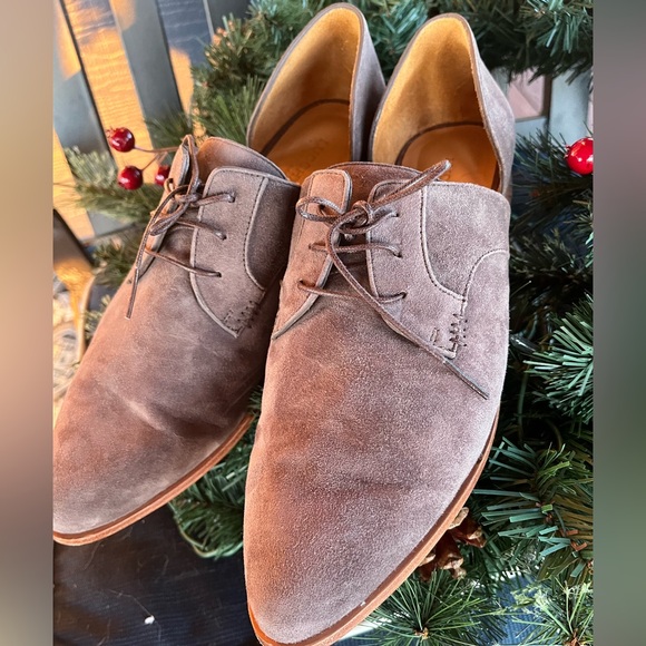 Women’s Suede Lucchese Flats Sz 8.5 - Picture 7 of 12